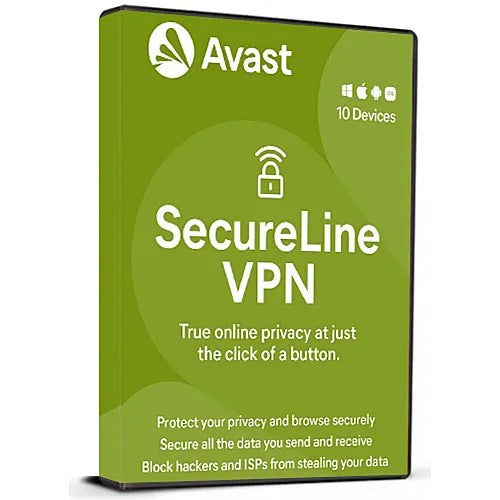 Avast SecureLine VPN 10 Devices 1 Year Cd Key Global