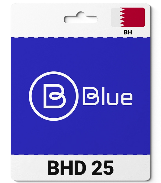 Blue Bahrain (BH) 25 BHD
