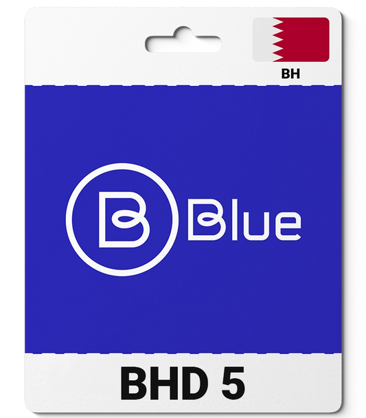 Blue Bahrain (BH) 5 BHD